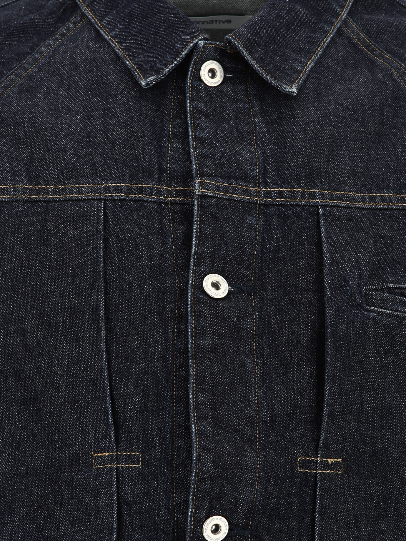 NONNATIVE Blue Raw denim trucker jacket